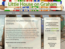 Tablet Screenshot of littlehouseongraham.com